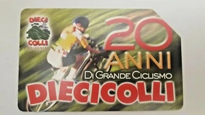 CICLISMO DIECICOLLI SCHEDA TELEFONICA TELECOM 1738 USATA - Foto 1 di 2