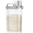Rice Container 5 Lbs Kitchen Pantry Food Storage Container, Small Pet Dog Cat...