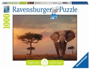 NEW Ravensburger Jigsaw Puzzle 1000 Piezas Pcs 15159 Elefant in Masai Mara - Imagen 1 de 2