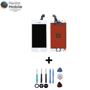 Ecran LCD Vitre Tactile Blanc Pour Apple iPhone 5s A1453 A1457 A1518 A1528 A1533 - Photo 1 sur 1