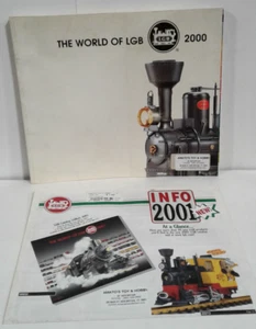 The World of LGB 2000 Ernst Paul Lehmann Toy Train Catalog & Info 2001 NEW - Picture 1 of 15