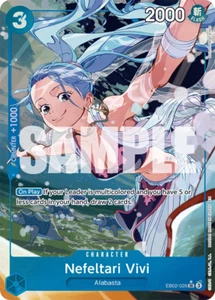 One Piece Anime 25ª Colección Nefeltari Vivi Arte Antiguo EB02-026 Casi Nuevo Inglés - Imagen 1 de 1