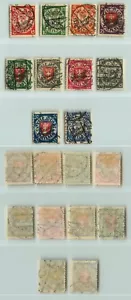 Danzig 🇩🇪 1924 SC O42-O49 O50-O52 gebraucht non 1931-1940 . d8457 - Bild 1 von 2