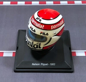 NEW RARE 1:5 Casco Helmet NELSON PIQUET 1983 F1 World C. SPARK no Minichamps - Foto 1 di 15