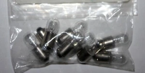 (10) OEM Mouser Chicago Miniature Base Bayonet Bulbs CM8-3995 8-33995 .02A 130V - Picture 1 of 3