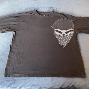 Camisa So Cal Skull para hombre manga larga negra con logotipo 2XL - Imagen 1 de 15