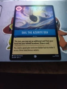 Sail the Azurite Sea - Cold Foil 163/204 Lorcana Azurite Sea casi nuevo - Imagen 1 de 2