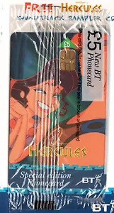 HERCULES Meg MEGERA BT TELEFONKARTE versiegelt UNBENUTZT British Telecom Telefonkarte Disney - Bild 1 von 4