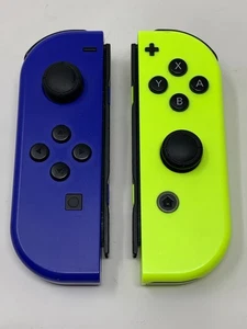 🔥 Nintendo Joy-Con L/R Controller für Switch - Blau/Neongelb - Joy Con 🔥 - Bild 1 von 5
