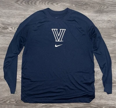 Villanova University Wildcats Shooting Shirt Nike Dri Fit Men’s Medium - Image 1 of 4