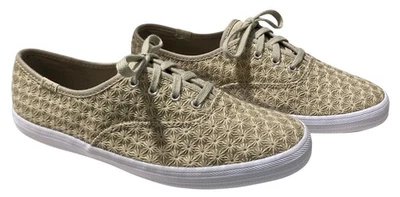 Zapatillas Keds Mujer Talla 6.5M WF56424 Champion Mini Margarita Caqui Usadas en Excelente Condición Foto 1 de 4