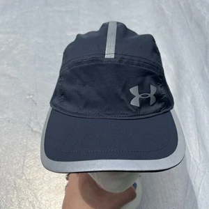 Under Armour 3.0 Reflective Running Hat Cap Adjustable Strap Back Womens Blue - Picture 1 of 15
