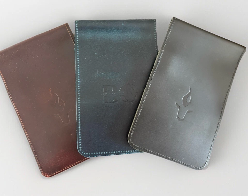 Portatarjetas de cuero Goat Golf de BGSC Foto 1 de 4