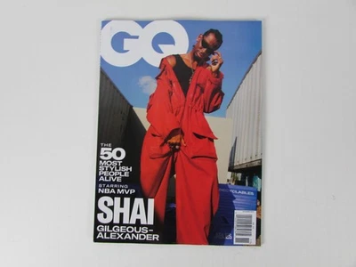 GQ Magazine November 2025 Shai Gilgeous-Alexander NBA Cover BRAND NEW - Image 1 of 2