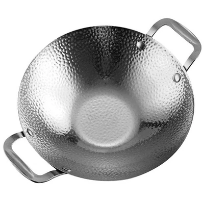  Restaurant Korean Grill Pan Stainless Steel Cooking Utensils Cookware Soup Pot - Image 1 of 4