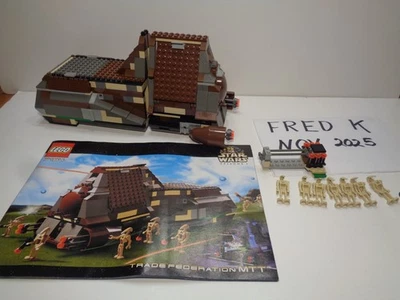 LEGO STAR WARS 7184 Trade Federation MTT, 100% Complete with all minifigures! - Image 1 of 4