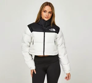 NORTH FACE NUPTSE 700 SHORT JACKET White XL (Brand New) - Picture 1 of 13