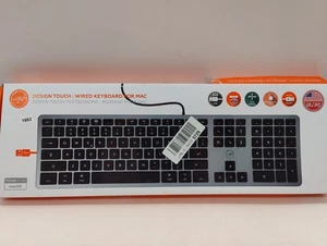 Mobility Lab ML311890 Kabelgebundene Tastatur, QWERTY-Layout, ideal für Mac - Bild 1 von 6