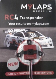 MyLaps Trasponder RC4 Nuova Generazione per 1:8 Buggy Truggy - RC4 - Foto 1 di 1