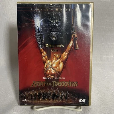 Army of Darkness Director’s Cut Limited Edition DVD #19364/40000 Bruce Campbell - Image 1 of 4