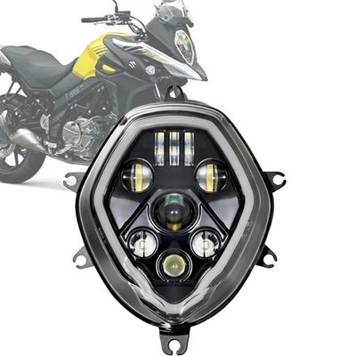 Farol de LED luz de neblina Hi/Lo para Suzuki V-STROM 650 1000 DL650 DL1000 2014-2020 - Imagem 1 de 4