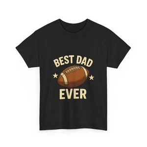 Camiseta de fútbol Best Dad Ever - Camisa de algodón unisex, regalo para el día del padre, [...] - Imagen 1 de 27