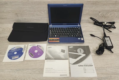 Samsung NP-NC10 Laptop PC Intel Atom N270 @ 1.60GHz 1024MB RAM NO OS READ - Image 1 of 4