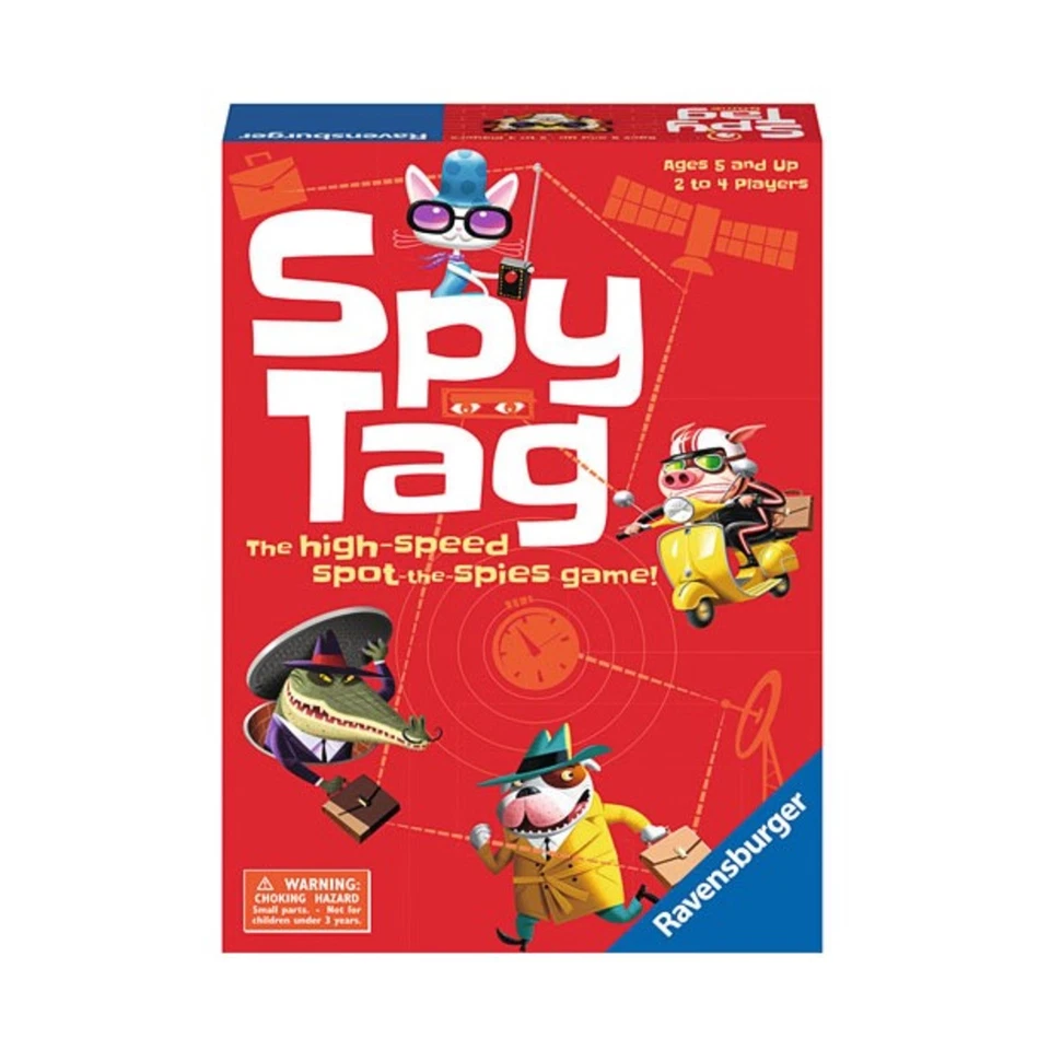 Ravensburger Boardgame Spy Tag Box VG+/EX - Image 1 of 1