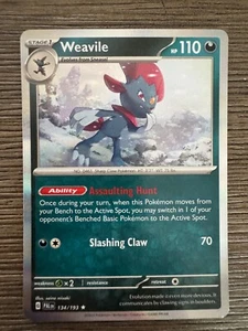 Weavile Holo Rare 134/193 Paldea Evolved Pokemon 2023 - Bild 1 von 1