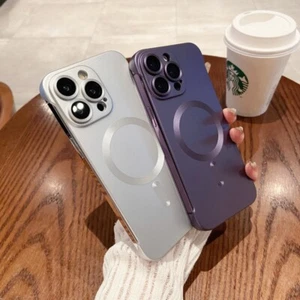 Funda Magnética Ultra Delgada Sin Marco para iPhone 12 13 11 16 15 Pro Max Plus Cubierta - Imagen 1 de 15