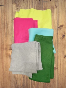 Assorted Solid Fleece Fabric - 1 lb Scrap Bundle - Picture 1 of 2