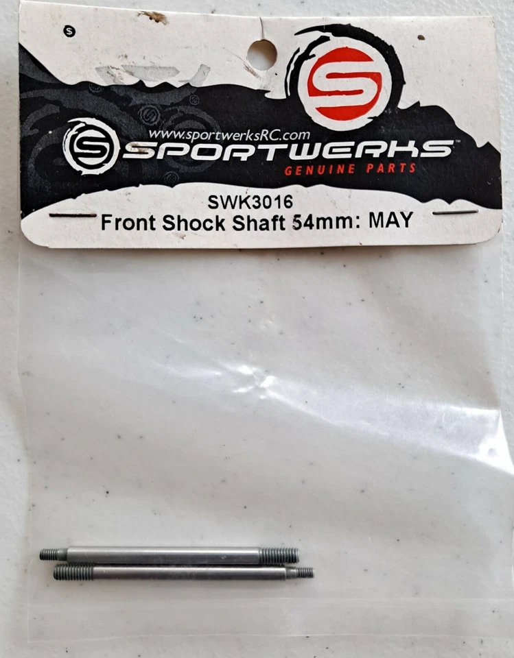 Sportwerks Front Shock Shaft 54mm for Mayhem SWK3016 - Image 1 of 1