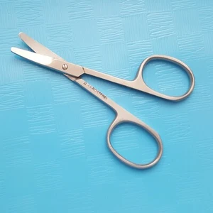 Baby- Nagelschere gebogen, 9,0 cm 1 A Qualität Nr-13-C - Bild 1 von 3