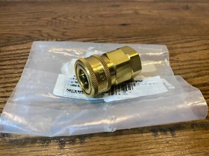 Parker SNAP-TITE Brass Quick Connect Socket 1/2"-14 Thread Size | BVHC8-8F - Picture 1 of 18