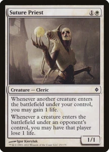MTG Suture Priest - New Phyrexia Set of 3 LP - Picture 1 of 1