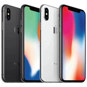 Apple iPhone X 64GB 256GB All Colours Unlocked Smartphone in box Re-Sealed 1Year - Picture 1 of 12