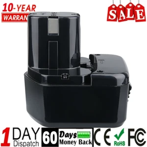 12V 4800mAh Ni-MH Battery For Hitachi EB1212S EB1214L EB1214S EB1220BL EB1220HL - Picture 1 of 11