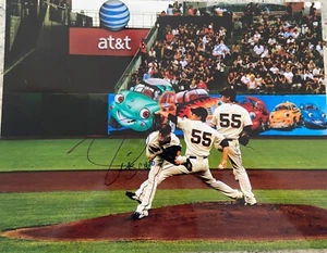 Tim Lincecum Signed autographed San Francisco Giants 11x14 Photo w/PROOF COA - Picture 1 of 6