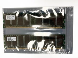 Hynix 256MB DDR-333Mhz CL2.5 PC-2700U-25330 RAM Memory HYMD232646D8J-JAA - Picture 1 of 1