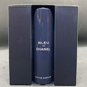 CHANEL BLUE De CHANEL 3 Piece Travel Spray Refill (3 x 0.7 oz Refills), NEW