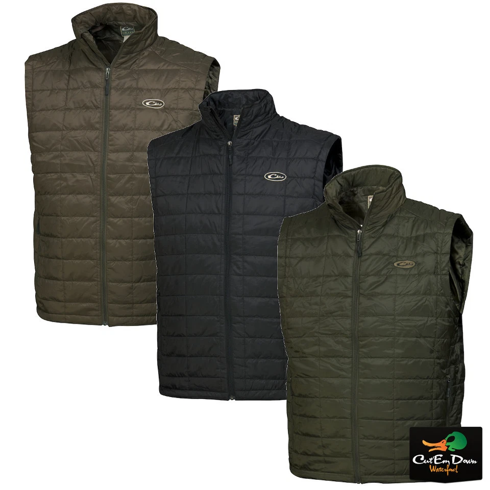 DRAKE WATERFOWL SYSTEMS SYNTHETIC DOWN INSULATED PAC PACKABLE VEST - Image 1 of 1