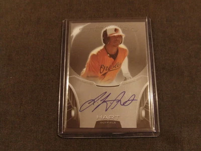 2013 Bowman Sterling Propsects Josh Hart On-Card Autograph Orioles Auto #BSAP-JH - Image 1 of 4