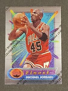 1994-95 Topps Finest #331 W/ Coating Michael Jordan Chicago Bulls