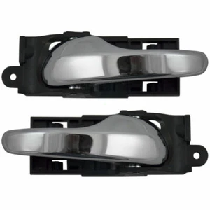New Chrome Front Interior Door Handle Set For 97-04 Ford F-150 Heritage F-250 - Picture 1 of 7
