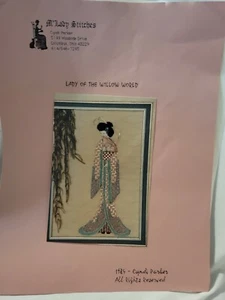 Kit de punta de aguja Lady of the Willow Cyndi Parker con fibras B1 - Imagen 1 de 9