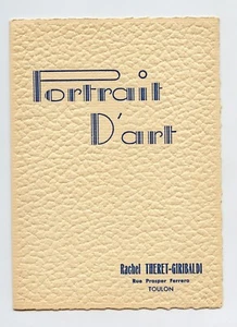 Ancienne pochette photo photographe Rachel Theret-Giribaldi Toulon - Picture 1 of 3