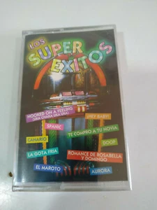 Los Super exitos Techno Spanic Doop Drop Cold - Cinta Cassette Nueva - Picture 1 of 3