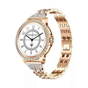 Women's Fashion Smart Watch with Health Monitoring AI Voice Assistant Waterproof - Picture 1 of 26