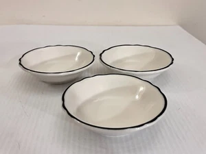 Menge 3 Homer Laughlin Obst Beere Dessert Schüsseln 4,75" Restaurant Geschirr - Bild 1 von 5