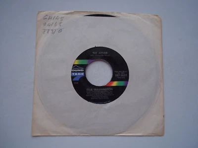 ELLA WASHINGTON The Affair / Stop Giving Your Man Away 45 RPM 7" Record SS7 Foto 1 de 4